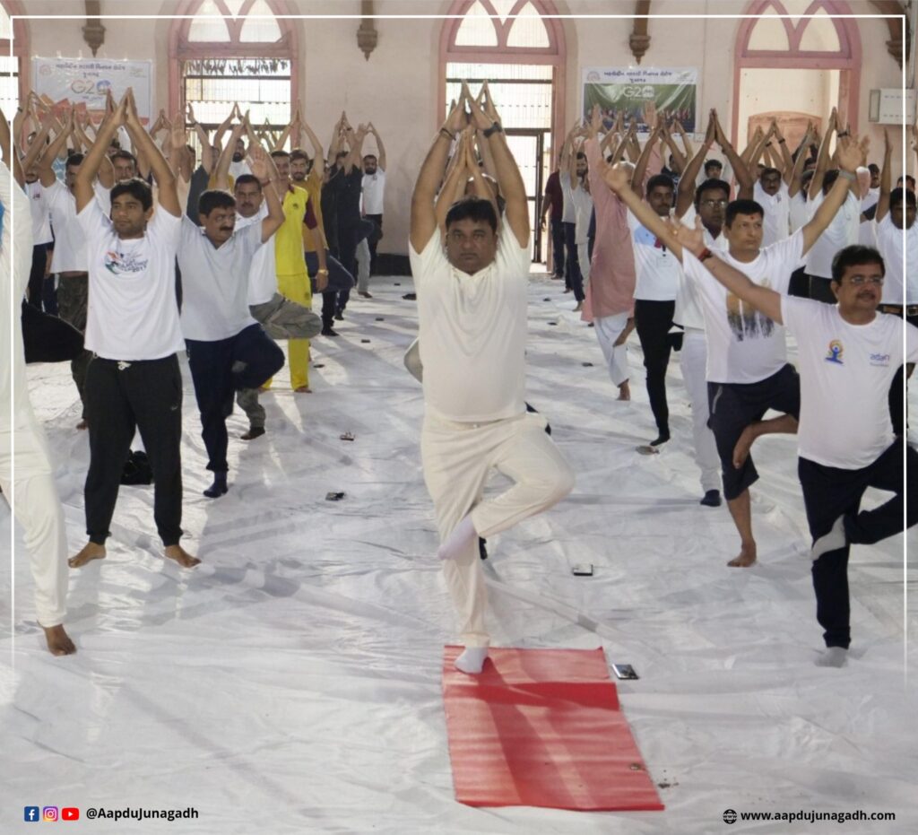 International Yoga day Junagadh